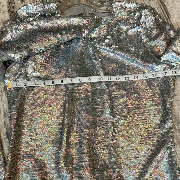 Zara Sequined Dress Large - Picture 6 of 7